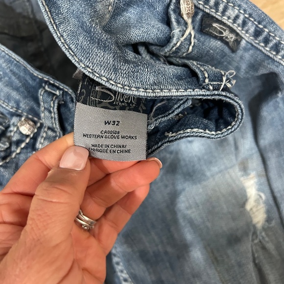 Women's Silver Jeans Co Frances Crop Size 32 - Picture 5 of 7